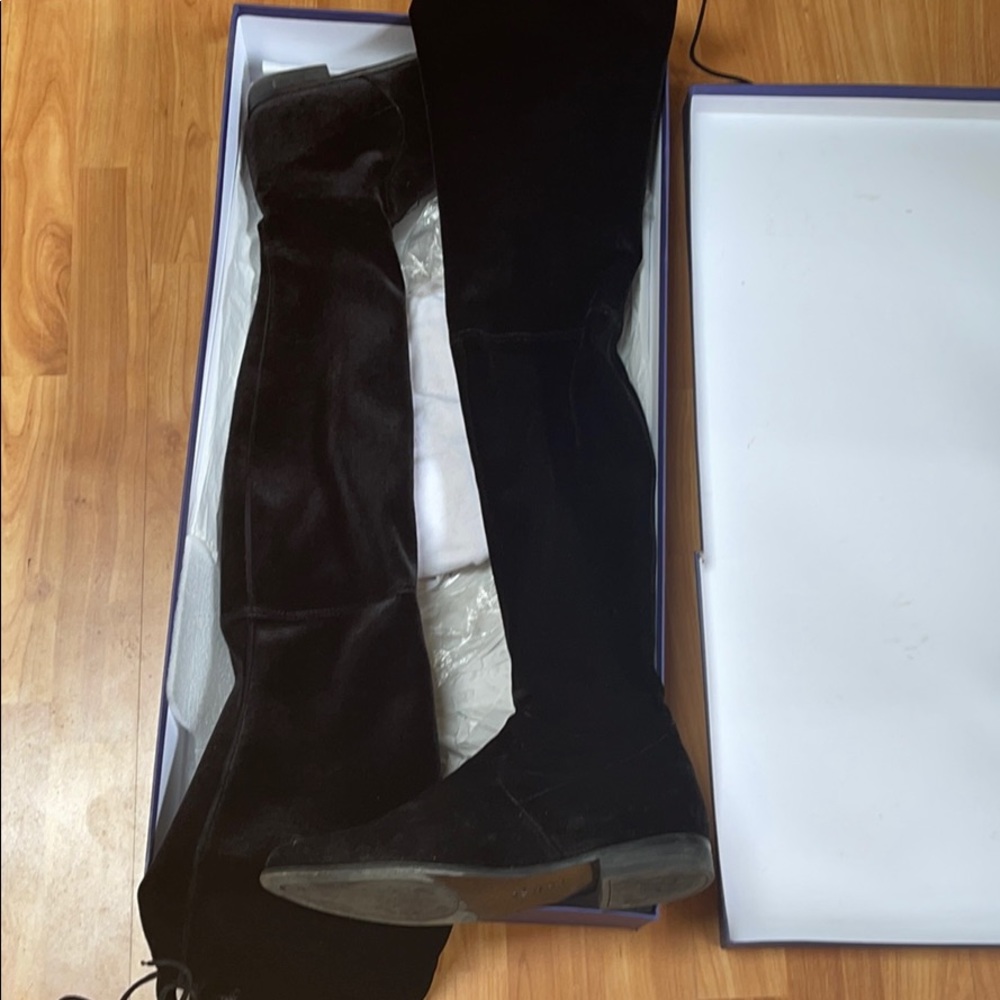 Leggylady Nero stretch velvet